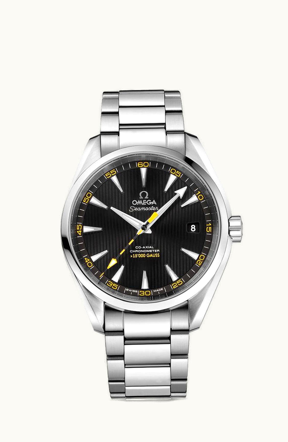 Omega Seamaster Aqua Terra 150m Co-Axial 41.5 Stainless Steel / Black / Bracelet / >15'000 Gauss